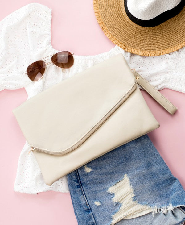 Fold-over Envelope Clutch