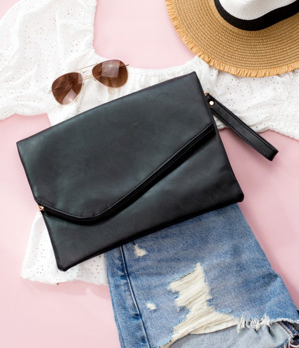 Fold-over Envelope Clutch