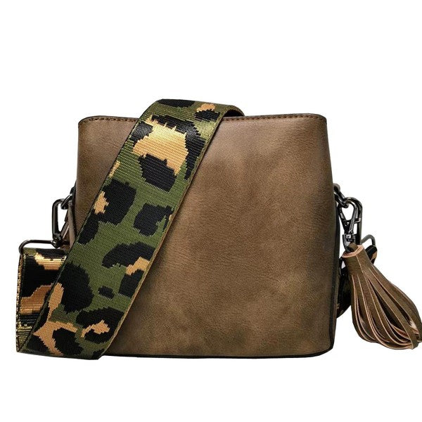 Small Crossbody Purse Shoulder Bag Wide Strap