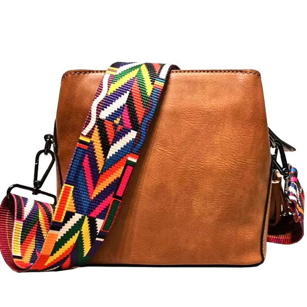 Small Crossbody Purse Shoulder Bag Wide Strap