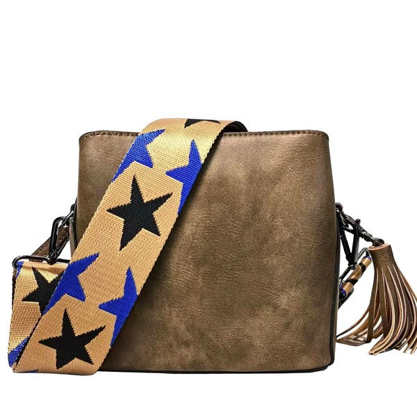 Small Crossbody Purse Shoulder Bag Wide Strap