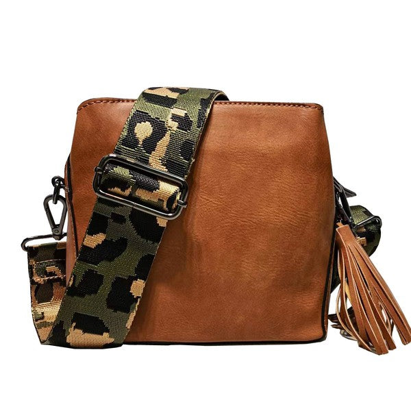 Small Crossbody Purse Shoulder Bag Wide Strap