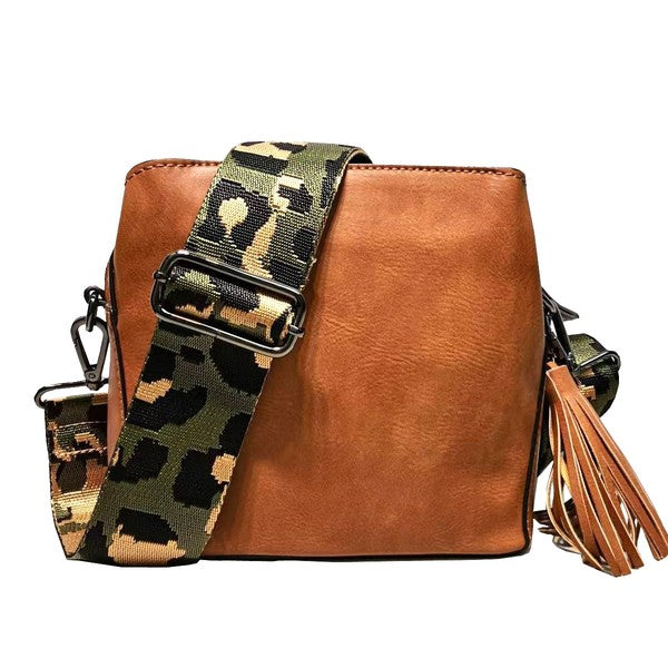 Small Crossbody Purse Shoulder Bag Wide Strap