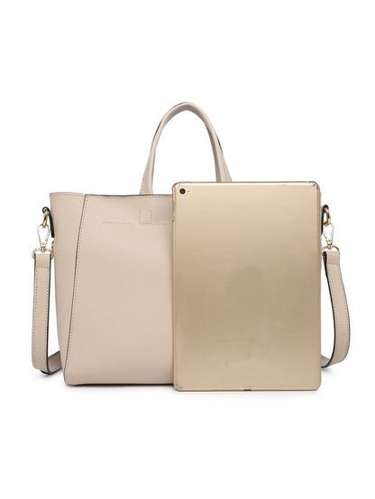 Tote Purse Crossbody with Inner Detachable Bag