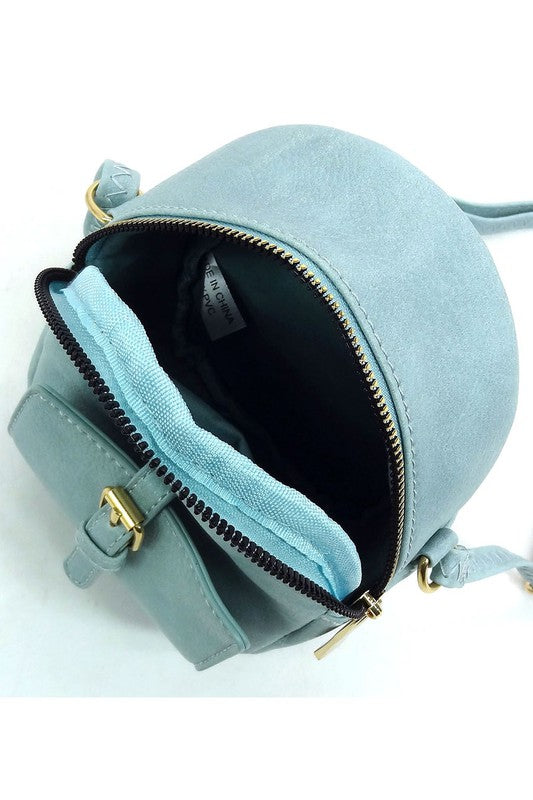 Fashion Buckle Mini Crossbody Bag